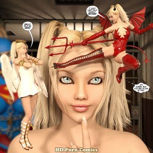 New Arkham For Superheroines - Issue 7 (DBComix - Deviant Bondage Comics) image 025