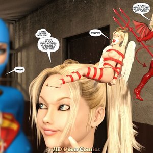 New Arkham For Superheroines - Issue 7 (DBComix - Deviant Bondage Comics) image 027