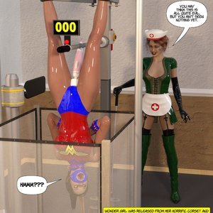 New Arkham For Superheroines - Issue 7 (DBComix - Deviant Bondage Comics) image 029
