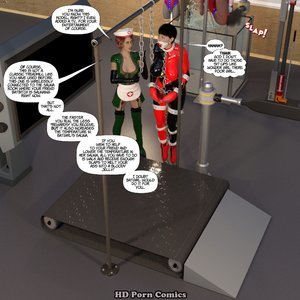 New Arkham For Superheroines - Issue 7 (DBComix - Deviant Bondage Comics) image 043