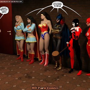 New Arkham For Superheroines - Issue 7 (DBComix - Deviant Bondage Comics) image 078