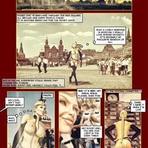 SOVIET GIRL - The End of Soviet Union (DBComix - Deviant Bondage Comics) image 004