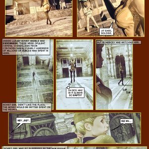 SOVIET GIRL - The End of Soviet Union (DBComix - Deviant Bondage Comics) image 005