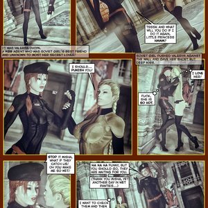 SOVIET GIRL - The End of Soviet Union (DBComix - Deviant Bondage Comics) image 006