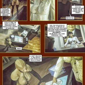 SOVIET GIRL - The End of Soviet Union (DBComix - Deviant Bondage Comics) image 009