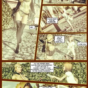SOVIET GIRL - The End of Soviet Union (DBComix - Deviant Bondage Comics) image 011