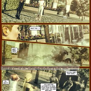 SOVIET GIRL - The End of Soviet Union (DBComix - Deviant Bondage Comics) image 012