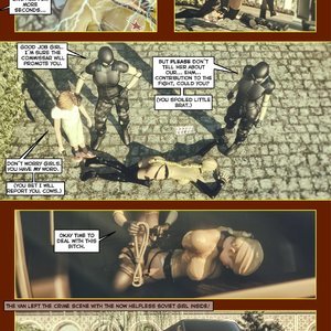 SOVIET GIRL - The End of Soviet Union (DBComix - Deviant Bondage Comics) image 016