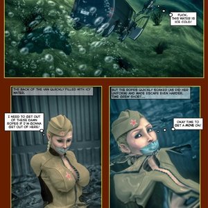 SOVIET GIRL - The End of Soviet Union (DBComix - Deviant Bondage Comics) image 022