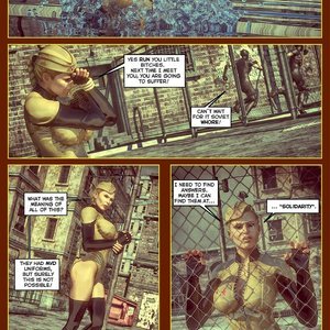SOVIET GIRL - The End of Soviet Union (DBComix - Deviant Bondage Comics) image 024