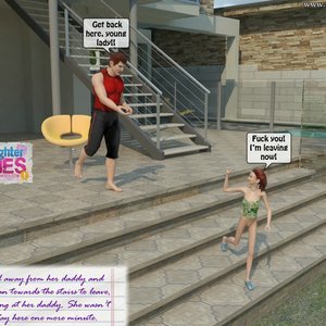 Clean the Pool (Dad and Daughter Diaries Comics) image 014