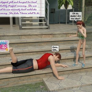 Clean the Pool (Dad and Daughter Diaries Comics) image 016
