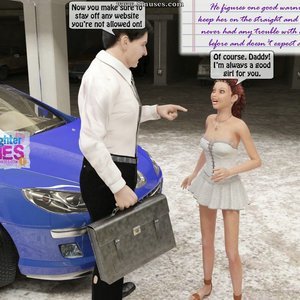 Computer (Dad and Daughter Diaries Comics) image 002