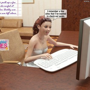Computer (Dad and Daughter Diaries Comics) image 006