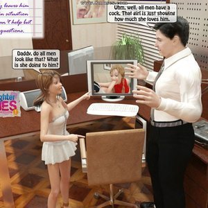 Computer (Dad and Daughter Diaries Comics) image 011