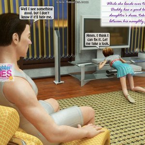 Headache (Dad and Daughter Diaries Comics) image 006