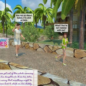 Weekend Running (Dad and Daughter Diaries Comics) image 005