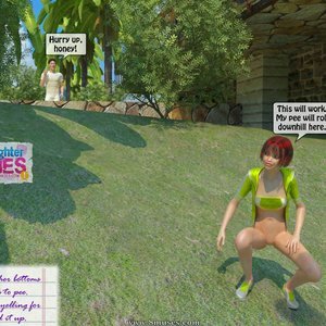 Weekend Running (Dad and Daughter Diaries Comics) image 011