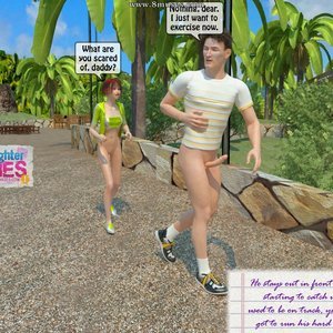 Weekend Running (Dad and Daughter Diaries Comics) image 018