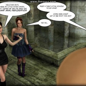 A Giant Gift for her Birthday (Damn3D Comics) image 005
