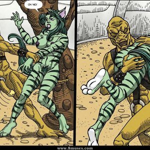 Pissy Pussy - Issue 1-4 (DarkBrain Comics) image 013