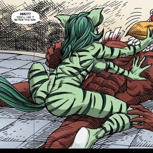Pissy Pussy - Issue 1-4 (DarkBrain Comics) image 019