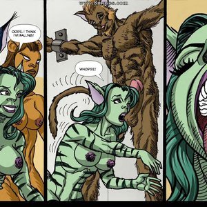 Pissy Pussy - Issue 1-4 (DarkBrain Comics) image 026
