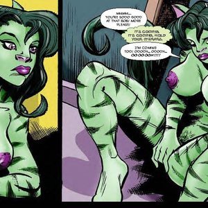 Pissy Pussy - Issue 1-4 (DarkBrain Comics) image 092