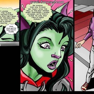 Pissy Pussy - Issue 1-4 (DarkBrain Comics) image 149