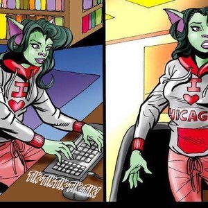 Pissy Pussy - Issue 1-4 (DarkBrain Comics) image 151