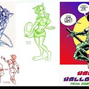 Pissy Pussy - Issue 1-4 (DarkBrain Comics) image 224