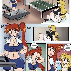Nanoha and Fates Workout (DarkYamatoman Comics) thumbnail