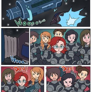 The Abandoned Spaceship (DarkYamatoman Comics) image 002