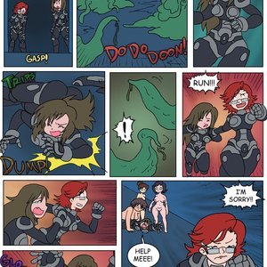The Abandoned Spaceship (DarkYamatoman Comics) image 011