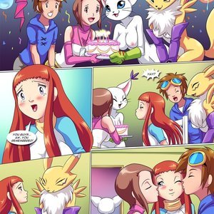 Happy Birthday Rika (Digihentai Comics) image 002