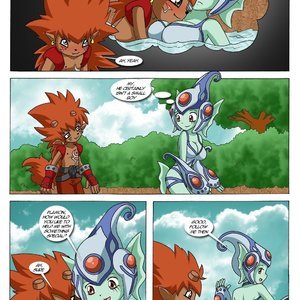 Ranamons Fan (Digihentai Comics) image 006