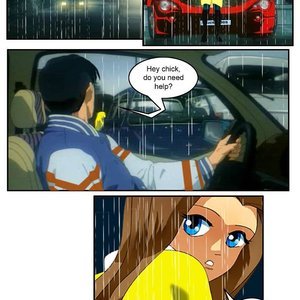 How to Warm Up the Wet Girl in a Big City (DirtyXXXComics Comix) image 002