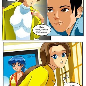 How to Warm Up the Wet Girl in a Big City (DirtyXXXComics Comix) image 004