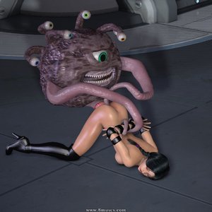 Juli and Flying Creature (DizzyDills Comics) image 004