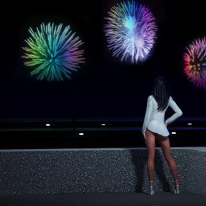 New Years Eve Gwen (DizzyDills Comics) image 006