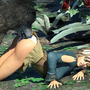 Sasha and Wolf (DizzyDills Comics) image 008