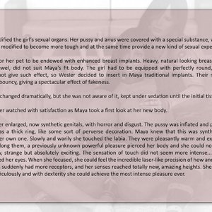 Becoming a Rubber Doll (Dollproject Comics) image 017