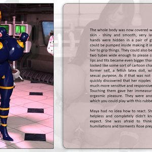 Becoming a Rubber Doll (Dollproject Comics) image 059