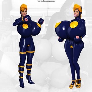 Becoming a Rubber Doll (Dollproject Comics) image 075