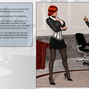 The Office Bimbo - Issue 2 (Dollproject Comics) image 024