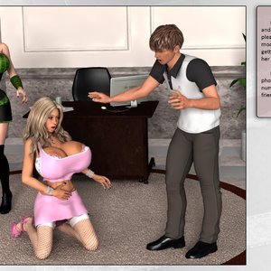 The Office Bimbo - Issue 3 (Dollproject Comics) image 041