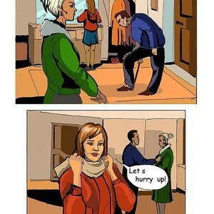 Father gives lessons to his daughter (Drawingincest Comics) image 002