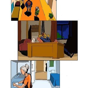 Father gives lessons to his daughter (Drawingincest Comics) image 008