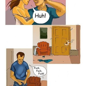 Father gives lessons to his daughter (Drawingincest Comics) image 014