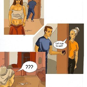 Father gives lessons to his daughter (Drawingincest Comics) image 015